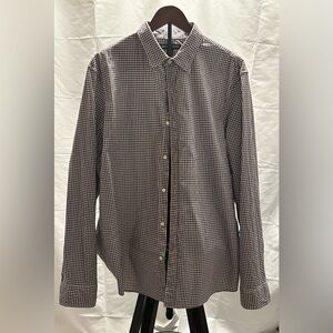 Michael Kors, mens button down checked shirt, size XXL